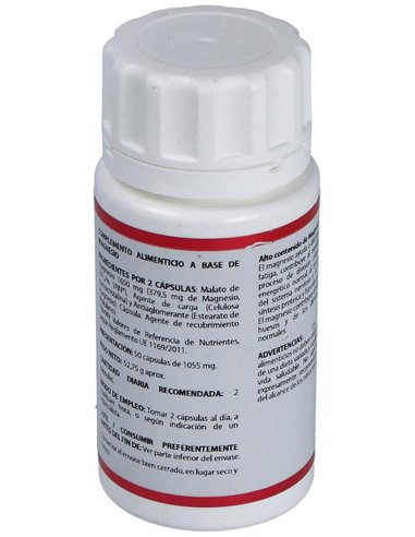 Holomega Malato De Magnesio 50Cap. de Equisalud