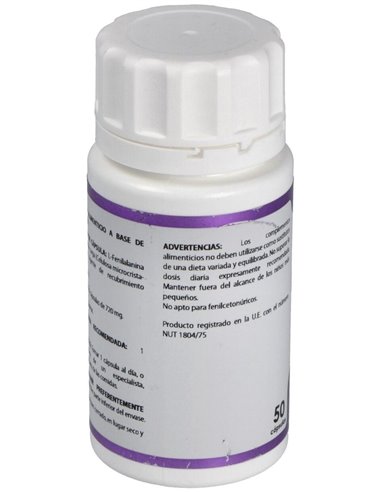 Holomega L-Fenilalanina 50Cap. de Equisalud