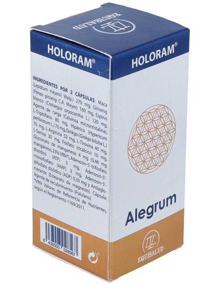 Holoram Alegrum 60Cap. de Equisalud