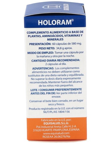 Holoram Endokrium 60Cap. de Equisalud