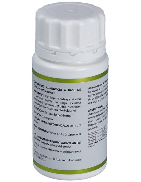 Holofungi Cordiceps 50Cap. de Equisalud