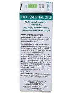 Bio Essential Oils Oregano Ac. Esencial 10Ml. de Equisalud