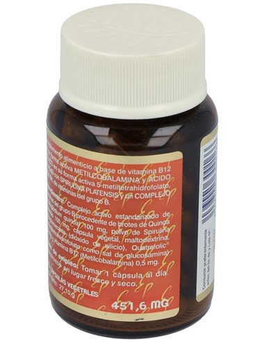 Metil B12 Acido Folico 60Cap. Estado Puro de Tongil