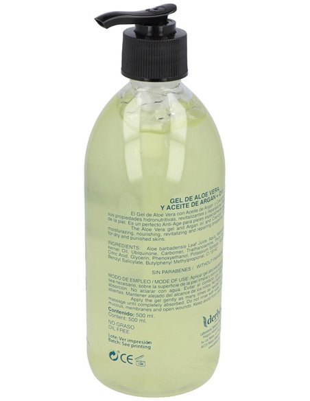 Gel Aloe Vera Con Argan 500Ml. de Derbos