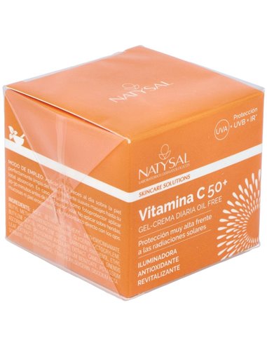 Vitamina C Fps50+ Crema Tarro 50Ml. de Natysal