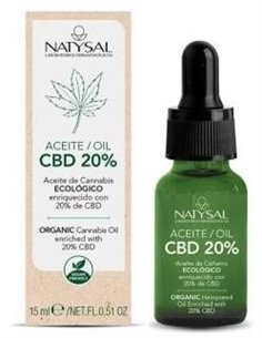 Aceite De Cannabis Ecológico Con 20% De Cbd 15 ml. de Natysal