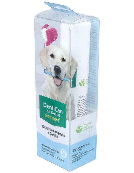 Kit Dental Cepillo+Pasta Perros 100Gr. de Stangest Vet