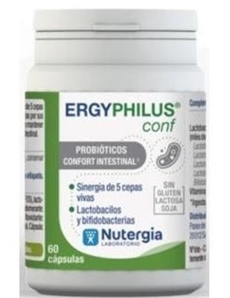 Ergyphilus Confort 60Cap. (Refrigeracion) de Nutergia