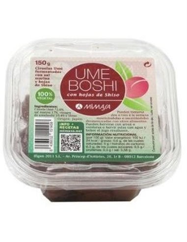 Umeboshi Con Shiso 150Gr. de Mimasa