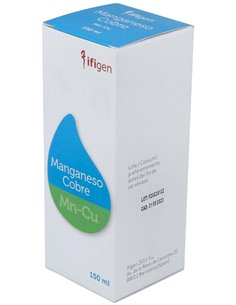 Manganeso-Cobre (Mn-Cu) Oligoelementos 150Ml. de Ifigen
