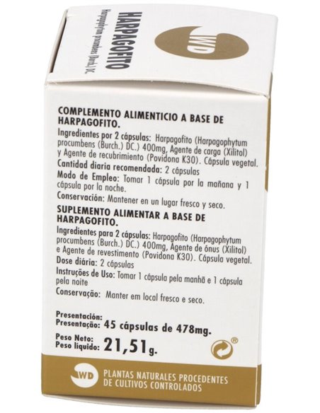 Harpagofito Phytogranulos 45Caps. de Waydiet Natural Products