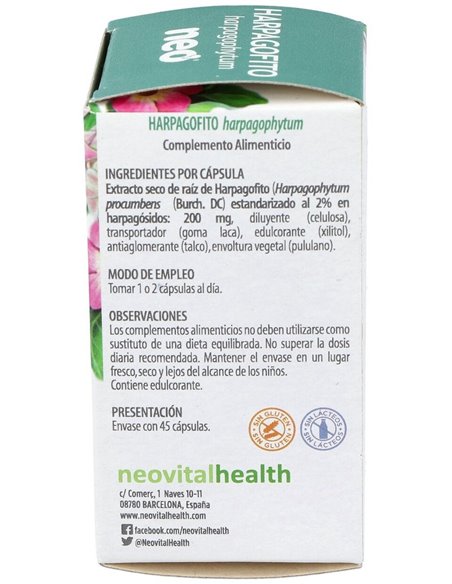 Harpagofito Microgranulos Neo 45Cap. de Neo