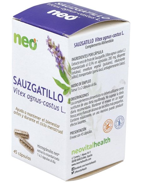 Sauzgatillo Microgranulos Neo 45Cap. de Neo