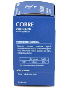 Cobre Microgranulos Neo 50Cap. de Neo