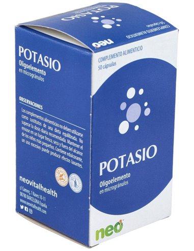Potasio Microgranulos Neo 50Cap. de Neo