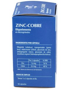 Zinc-Cobre Microgranulos Neo 50Cap. de Neo