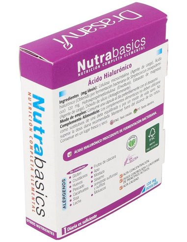 Nutrabasics Acido Hialuronico 30Caps. de Drasanvi