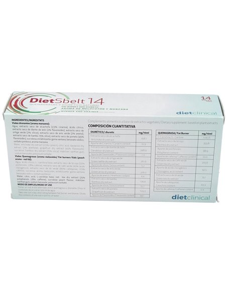 Dietsbelt 14 14Viales de Diet Clinical