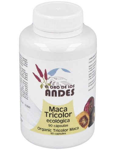 Maca Tricolor 700Mg. 90Cap. Eco de El Oro De Los Andes