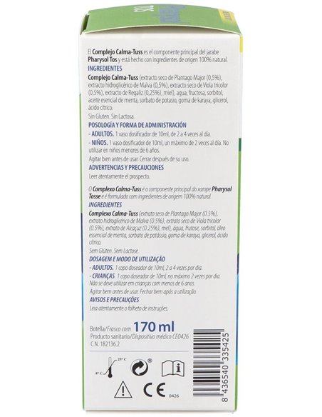 Pharysol Tos 170Ml. de Pharysol