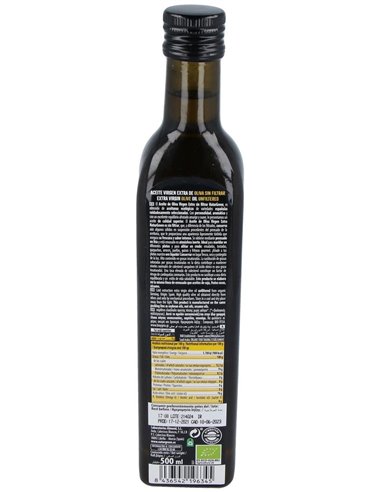 Aceite De Oliva Virgen Extra Sin Filtrar 500Ml Bio de Naturg