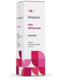 Rosa Damascena Aceite Esencial Alimentario 2Ml. de Terpenic