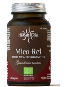 Mico Rei (Reishi) Hdt 70Cap. de Hifas Da Terra