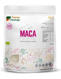 Maca Negra Polvo 1Kg. Eco Vegan Sg de Energy Feelings