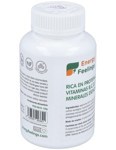 Energia Espirulina 120Comp. de Energy Feelings