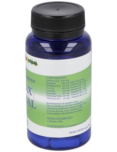 Relax Herbal 60Cap. de Alfa Herbal