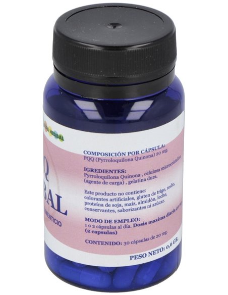Pqq Herbal 30 Cápsulas  Alfa Herbal