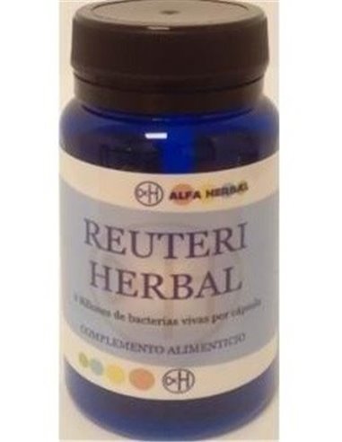 Reuteri Herbal 20Cap. Refrigeracion de Alfa Herbal