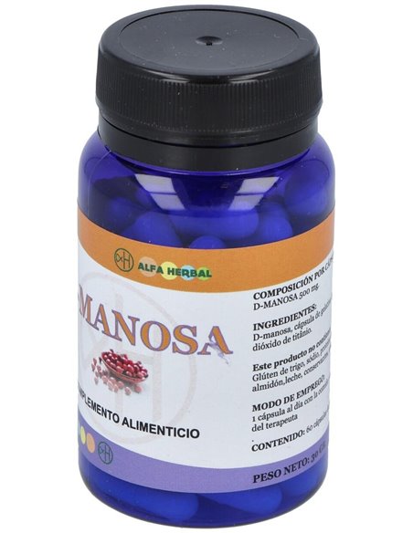 D-Manosa 60Cap. de Alfa Herbal