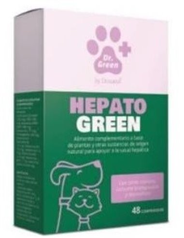 Hepatogreen Perros Y Gatos 48Comp. de Dr. Green Vet