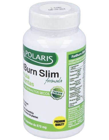 Fatburnslim 870Mg. 60Cap. de Polaris