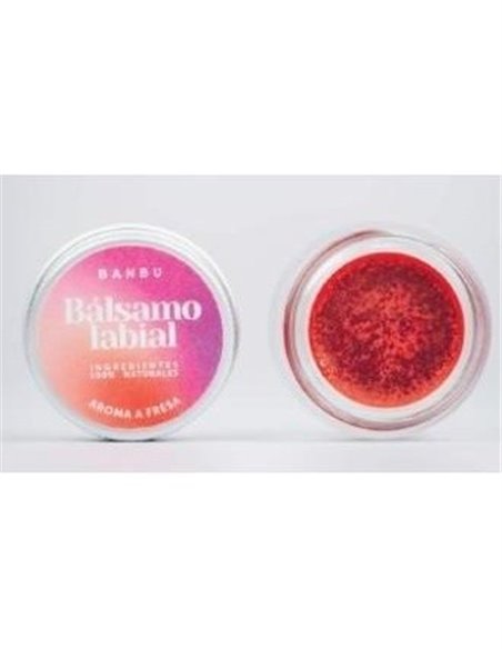 Balsamo-Pintalabios  Hidratante Fresa 5M Eco Vegan de Banbu