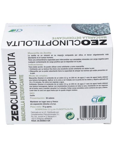 Zeoclinoptilolita 30 Sticks de Cfn