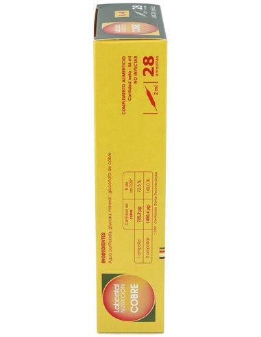 Lab. 4 (Cobre) 28 Amp. de Labcatal