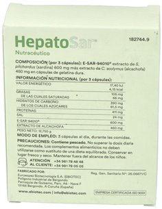 Hepatosar 30Cap. de Ebiotec