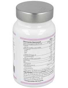 Natural DHA Embarazo y Lactancia 60 perlas de Puro Omega