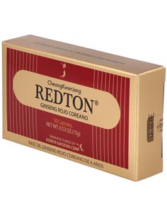 Redton Ginseng Rojo Coreano 50Cap de Abamed Farma