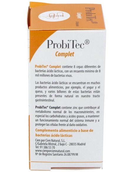 Probitec Complet 30Cap. de Cien Por Cien Natural