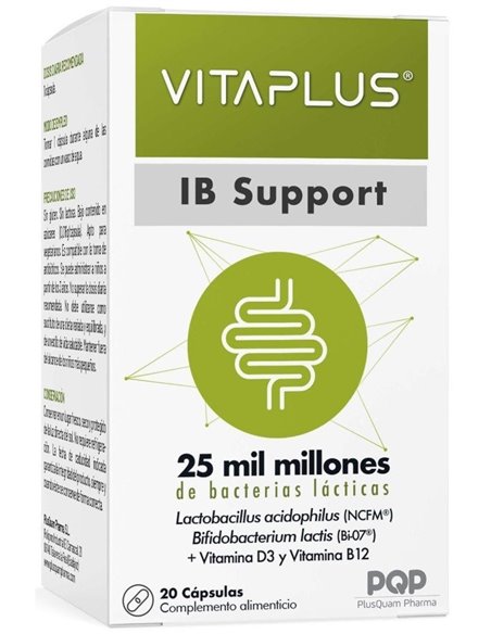 Vitaplus Ib Support 20Caps de Plusquam