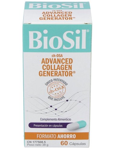 Biosil Generador De Colageno 60Cap. de Biosil