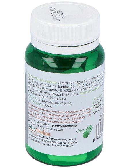 Silicio Organico 30Cap. de Saludalkalina