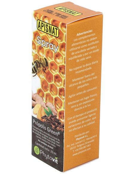 Apisnat Propolis Green Spray 20Ml. de Phytovit