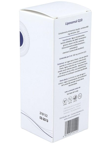 Liposomal Q10 150Ml. de Curesupport