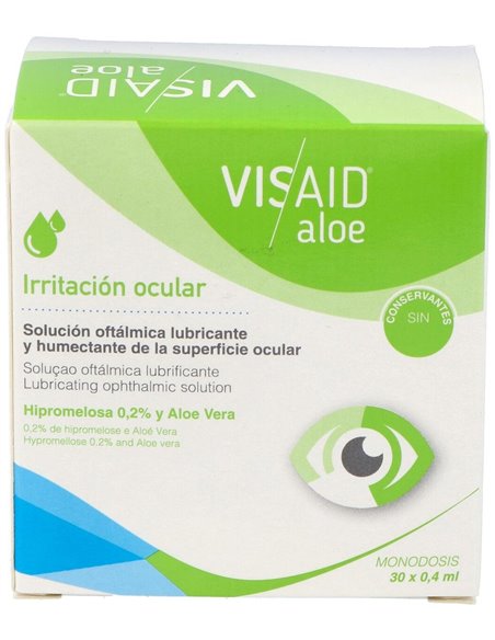 Visaid Aloe Irritacion Ocular 30Monodosis de Visaid