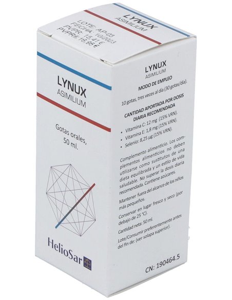 Lynux Asimilium 50Ml. de Heliosar