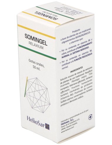 Somingel Relaxium 50Ml. de Heliosar